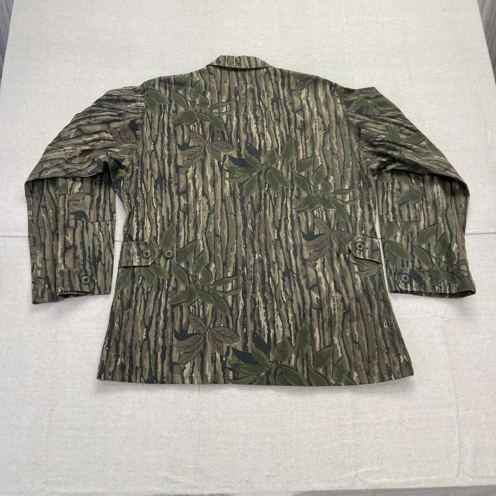 Vintage Military Jacket Mens M Reg Realtree Camo Combat Coat Tactical Field 90s